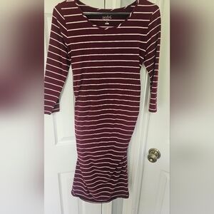 Isabel maternity 3/4 sleve dress